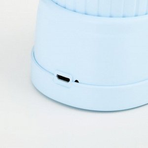 Лампа настольная «Ботинок лось» LED 3 режима 3 Вт USB органайзер синий 8x11x31 см RISALUX
