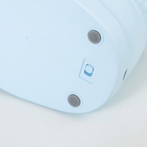 Лампа настольная «Ботинок лось» LED 3 режима 3 Вт USB органайзер синий 8x11x31 см RISALUX