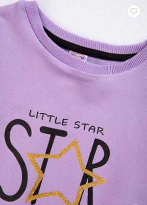 BONITO KIDS Костюм для девочки, цвет лиловый