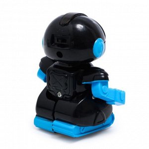 Робот радиоуправляемый «Минибот», световые эффекты, цвет чёрный