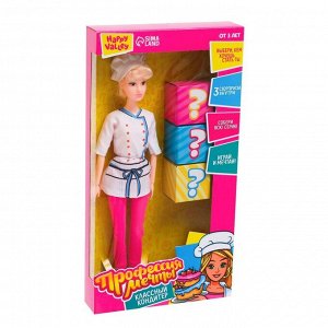 Кукла-модель шарнирная «Профессия мечты. Классный кондитер», с аксессуарами