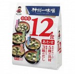 MIYАSAKA Мисо суп б/п Ассорти (12 порций), 193.1 гр