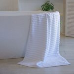 Набор из 2 полотенец Wave цвет: белый (50х90 см - 2 шт)