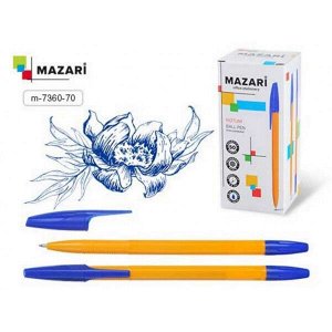 Ручка шарик "Mazari Notum" 0.5 мм синяя 1/50 арт. M-7360-70
