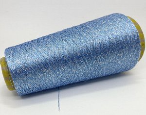Пряжа для вязания 50 гр., Kos 80% вискоза 10% металлизированная нить 10% полиакрил 2350м/100м Голубой