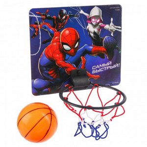 Disney Баскетбольное кольцо с мячом &quot;Самый быстрый&quot; Человек паук 7503142