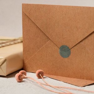 Torso Наклейка прозрачная круглая Цветная лента,МИКС , 2 х 2 см, 10 шт.