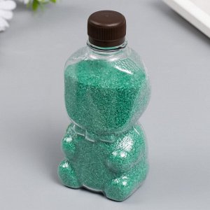 Песок цветной в бутылках "Бирюзовый" 500 гр МИКС
