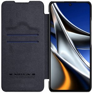 Чехол книжка Nillkin Qin Leather Pro Case для Xiaomi Poco X4 Pro 5G
