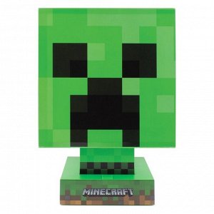Светильник Майнкрафт Крипер Minecraft Creeper Icon Lamp