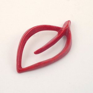 List red Муранское стекло