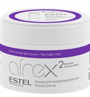 Глина для моделирования волос с матовым эффектом Airex
