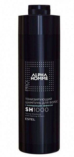 Тонизирующий шампунь с охл эффектом Alpha Homme PRO1000