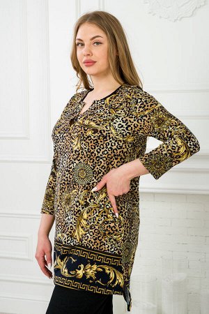 Туника женская из масла Холли леопард