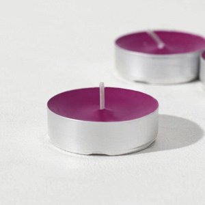 Набор чайных свечей ароматизированных "Горная лаванда" в подарочной коробке, 6 шт