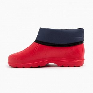 Ботинки женские ЭВА надставка, цвет красный, размер 39