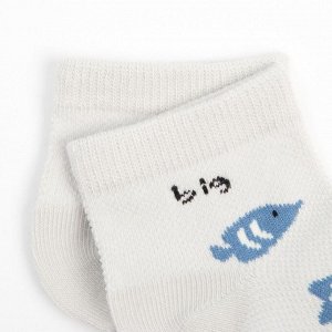 Носки детские MINAKU Рыбки р-р 12-15 см (р-р 20-22)