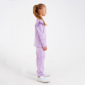 Комплект детский (джемпер, брюки) MINAKU: Casual Collection цвет сирень.