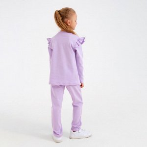 Комплект детский (джемпер, брюки) MINAKU: Casual Collection цвет сирень.