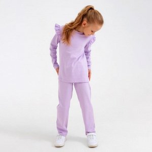 Комплект детский (джемпер, брюки) MINAKU: Casual Collection цвет сирень.