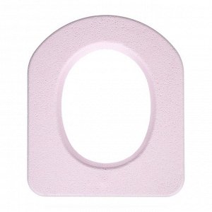 Сиденье для уличного туалета, 44 ? 38 см, пенопласт, розовое