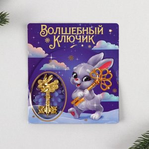 Ключ "Волшебный ключик", 7 х 7 см