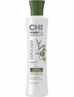 CHI Шампунь отшелушивающий для очищения и детоксикации волос Чи OLIVE ORGANICS