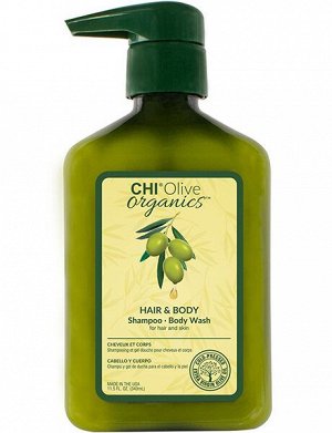 CHI Шампунь для волос и тела максимальное увлажнение Чи OLIVE ORGANICS