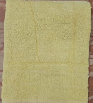 Махровое полотенце 50*90 см хлопок цвет Лимон