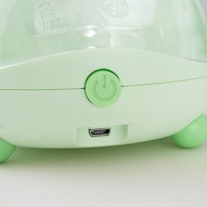 Настольная лампа "Милый мишка" LED 3,5Вт USB АКБ зеленый 12х15х32 см RISALUX
