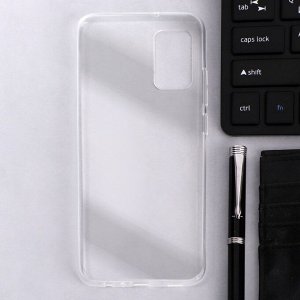 Чехол Innovation, для Samsung Galaxy A02S, силиконовый, прозрачный