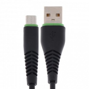 Кабель Maimi X29, microUSB - USB, 5 A, 1 м, белый