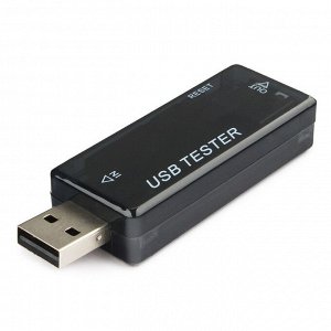 USB тестер Energenie EG-EMU-03, до 30V/5A, QC 2.0 и 3.0, черный