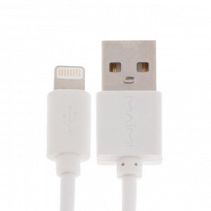 Кабель Maimi M215, Lightning - USB, 2 А, 1 м, белый