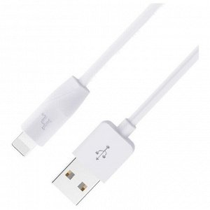 МКабель Hoco X1, Lightning - USB, 2.4 А, 3 м, белый