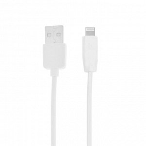 Кабель Hoco X1, Lightning - USB, 2.4 А, 1 м, белый