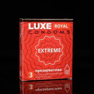 СИМА-ЛЕНД Презервативы LUXE ROYAL Extreme, 3 шт.