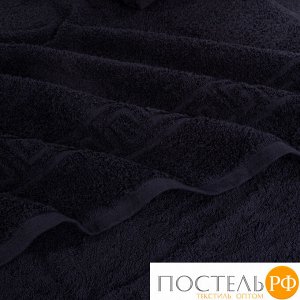 Набор 2 полотенца Tasmania (50х90 - 2 шт), черный - 0804039, 430 г/м2