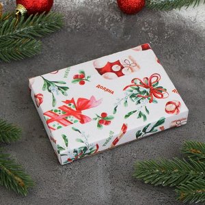 Подставка под чайный пакетик Доляна «Рождественский снеговик», 12?8,4?1,5 см