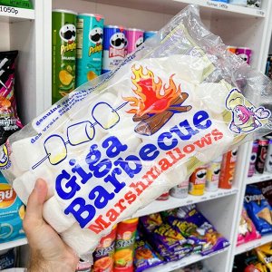 Giga Marshmallows Barbecue 800g - Гигантское Маршмеллоу на огне