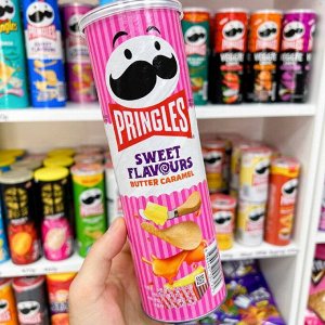 Pringles Butter Caramel 110g - Принглс карамель с маслом