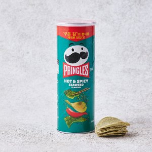 Pringles Hot & Spicy Seaweed 97g - Принглс острое нори
