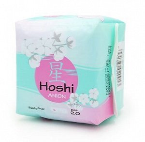 Прокладки гигиенические ежедневные HOSHI Anion Panty Liner 150мм/20шт (Производство Китай), шт