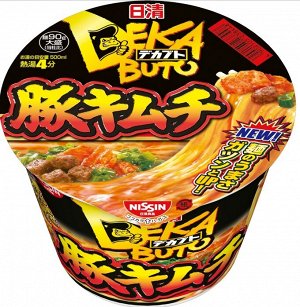 NISSIN Суп-лапша б/п, с кимчи, 101 гр (12)