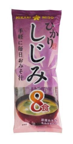 HIKARI MISO Мисо-суп со вкусом ракушек Сидзими, 8 порций, 132 гр (12)