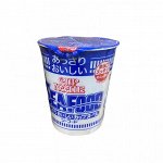 NISSIN Суп-лапша б/п со вкусом морепродуктов, 60 гр (20)