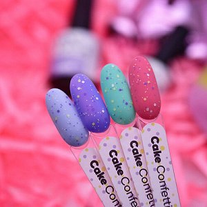 Confetti Top Cake -топ матовый с цветными шестигранниками