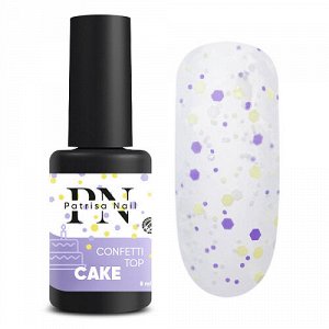 Confetti Top Cake -топ матовый с цветными шестигранниками