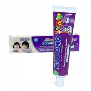 LION Kodomo детская зубная паста Виноград 40 гр (6мес+)