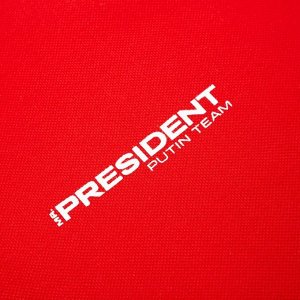 Поло President Sport, цвет красный